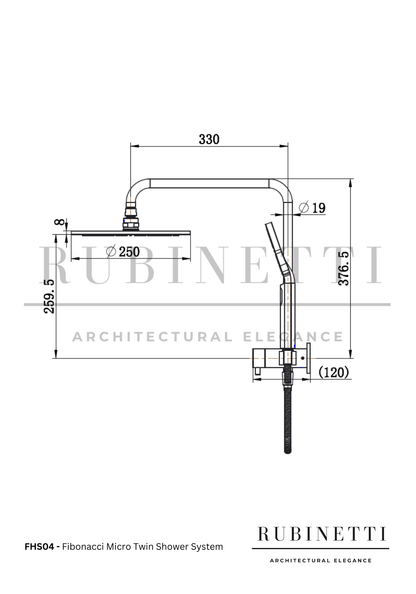 Micro Twin Shower System