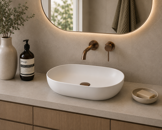Vesta Above Counter Basin