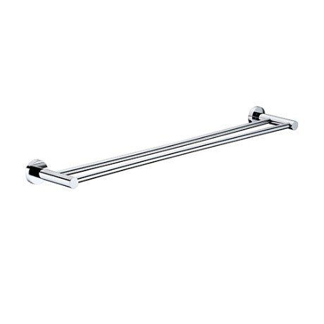 Fibonacci Double Towel Rail 600mm - Chrome